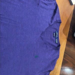 Ralph Lauren v neck long sleeve light sweater.